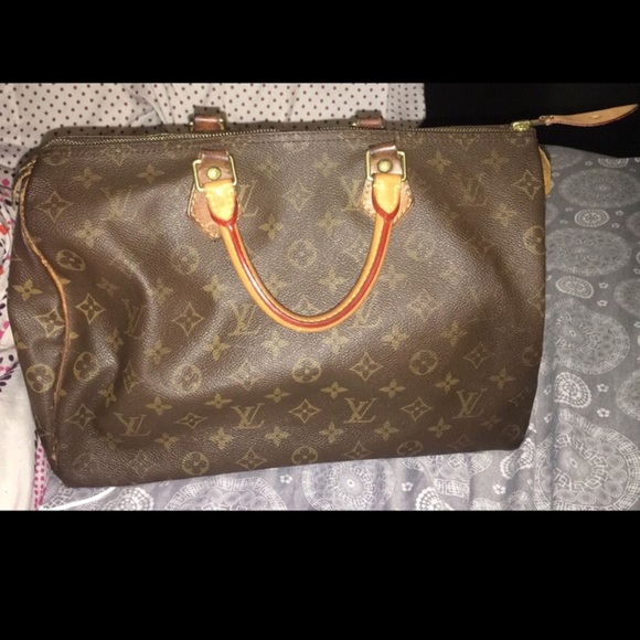 SOLD SOLD Authentic Louis Vuitton Speedy 35 - Picture 6 of 8